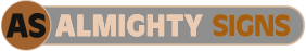 ALMIGHTY SIGNS AS ALMIGHTY SIGNS